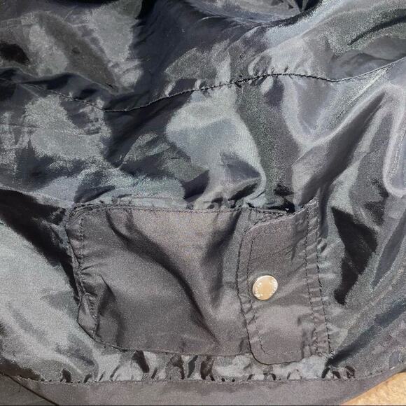 Guess women’s puffer coat jacket in black zip up SZ Sm black down full zip - Picture 6 of 12